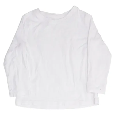 T-shirt à manches longues (Blanc) de H&M Basic Coton biologique