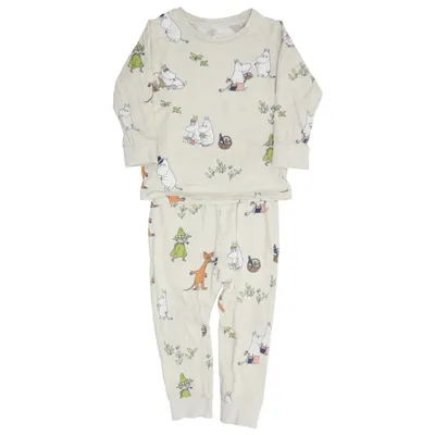 Pyjamas (Beige, Flerfärgad) från Moomin by Lindex Bomull