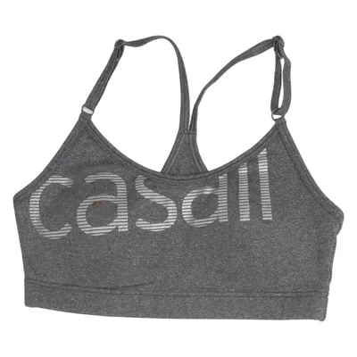 Sports bra (Gray) from Casall Elastane, Polyamide, Polyester