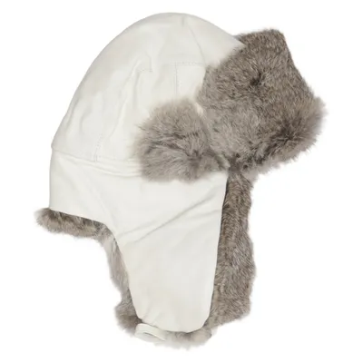 Trapperhatt (Grå, Vit) från Börjesson Skinn, Polyester