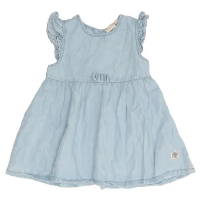 Denim jurk (Blauw) van Polly Lyocell
