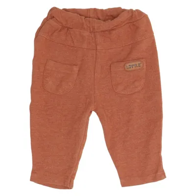 Pantalon de survêtement (Marron) de Little Acrylique, Coton, Élasthane