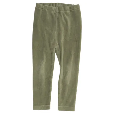 Cordhose (Grün) von Uniqlo Baby Baumwolle, Elasthan, Polyester