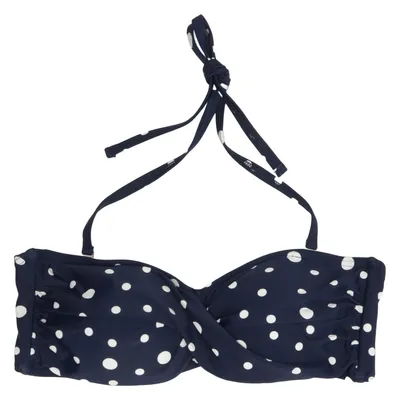 Bikiniöverdel (Blå, Vit) från Abecita Elastan, Polyamid