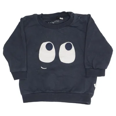 Sweatshirt (Blauw) van Mori Organisch katoen