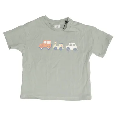 T-shirt (Green, Multicolored) from H&M Cotton