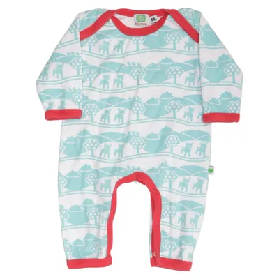 Sparkdräkt (Vit, Blå, Röd) från Sture & Lisa Bomull