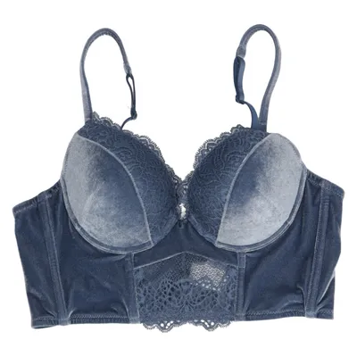 Bustier (Bleu) de Promise Élasthane, Polyamide, Polyester