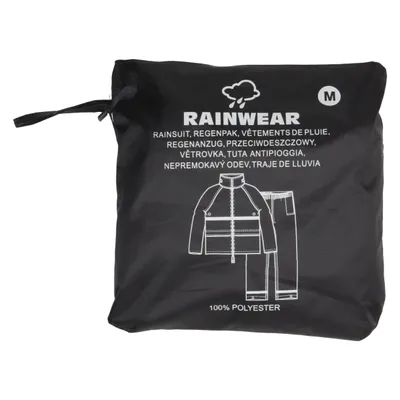 Overall (Zwart) van Rainwear Polyester