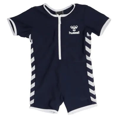 Vêtements UV (Bleu, Blanc) de Hummel Élasthane, Polyamide