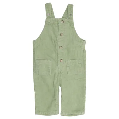 Dungarees (Green) from H&M Cotton, Polyester