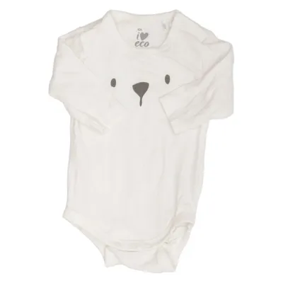 Body (Vit) från ICA I Love Eco Elastan, Ekologisk bomull
