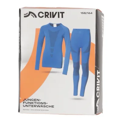 Baselayer (Blå) fra Crivit Elastan, Polyamid, Genanvendt polyester