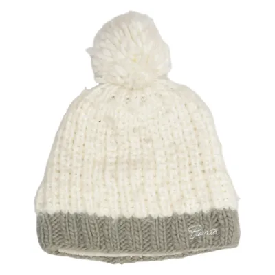 Bobble hat (White, Gray) from Barts Acrylic, Polyester