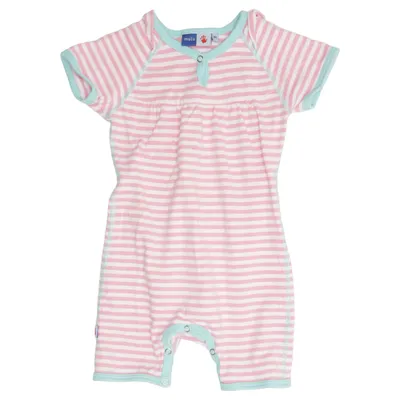 Rompers (Pink, White, Turquoise) from Molo Cotton, Elastane
