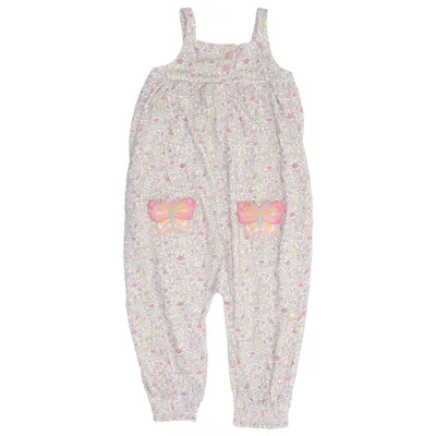 Hängselbyxor (Vit, Flerfärgad) från Jojo Maman Bébé Bomull