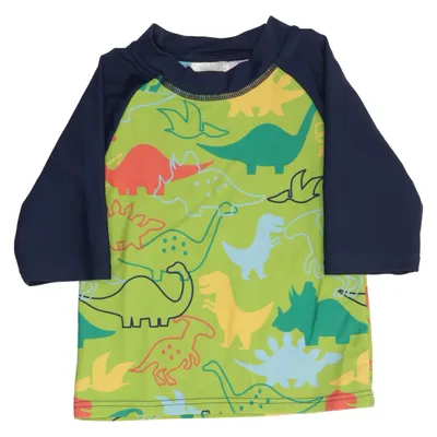 Zwemshirt (Blauw, Groen, Meerkleurig) van Pusblu Elastaan, Polyamide
