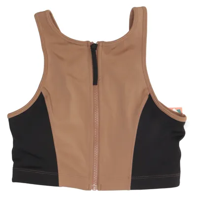 Sports bra (Brown, Black) from H&M Sport Elastane, Polyester