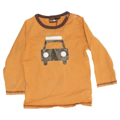 Long sleeve T-shirt (Orange) from Mei Cotton