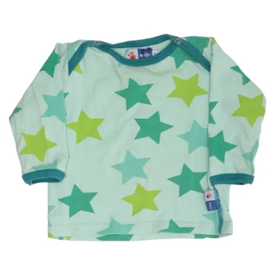 Långärmad t-shirt (Blå, Grön, Flerfärgad) från Molo Bomull, Elastan