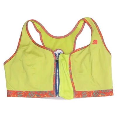 Brassière (Vert, Multicolore) de Shock Absorber Élasthane, Polyamide, Polyester