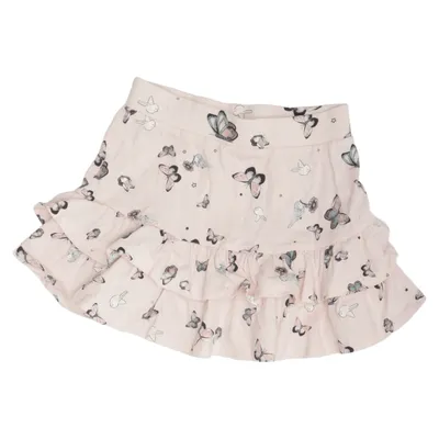 Kjol (Rosa, Flerfärgad) från KappAhl Bomull