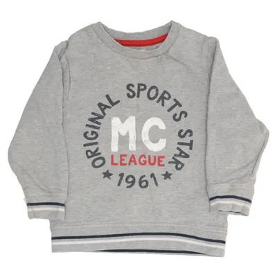 Sweatshirt (Gray) from M.C. Cotton, Elastane