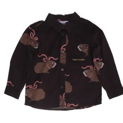 Shirt (Bruin, Meerkleurig) van Mini Rodini Organisch katoen