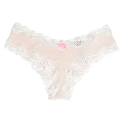 Slip (Roze, Wit) van Victoria's Secret Elastaan, Polyester
