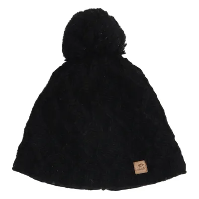 Bonnet à pompon (Noir) de Chillouts Laine