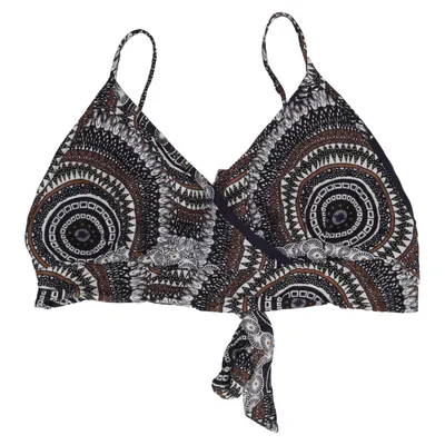 Bikini top (Black, White, Brown) from Rayon Viscose