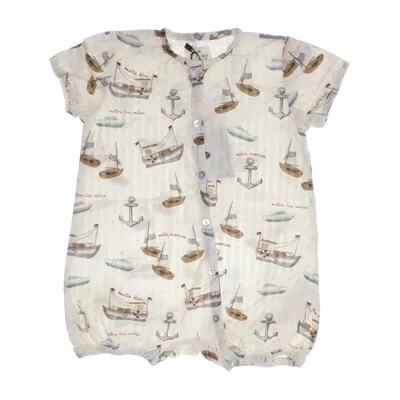 Sparkdräkt (Beige, Flerfärgad) från Konges Sløjd Ekologisk bomull