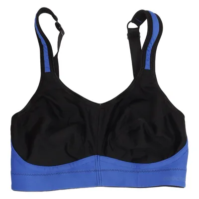 Sport-bh (Zwart, Blauw) van Abecita Elastaan, Polyamide