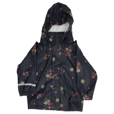 Veste imperméable (Nmfdry Rain Set Flower) de Name It Polyester, Polyuréthane