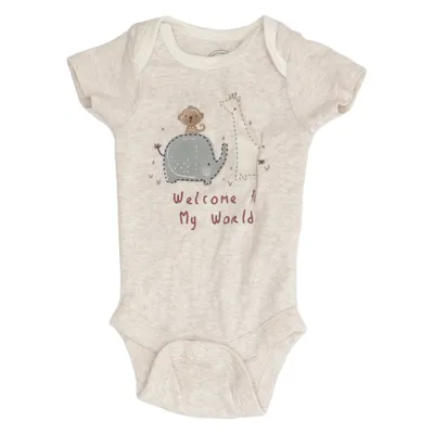 Body (Beige) från Wonder Nation Bomull, Elastan, Återvunnen polyester