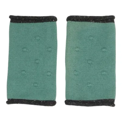 Mitaines (Vert, Noir) de Gudrun Sjödén Coton biologique, Polyamide, Laine