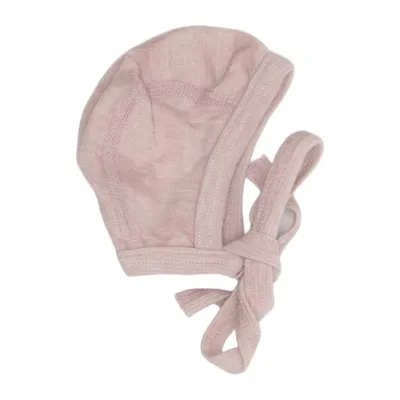 Chapeau (Rose) de Wolle/Seide Soie, Laine