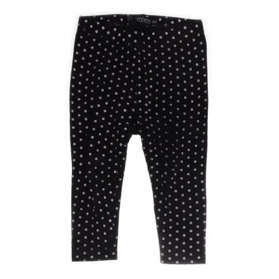 Leggings (Svart, Rosa) från Pytteliten Bomull, Elastan