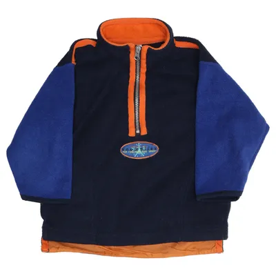 Fleece sweater (Blue, Orange, Multicolored) from Children's Department Polyester