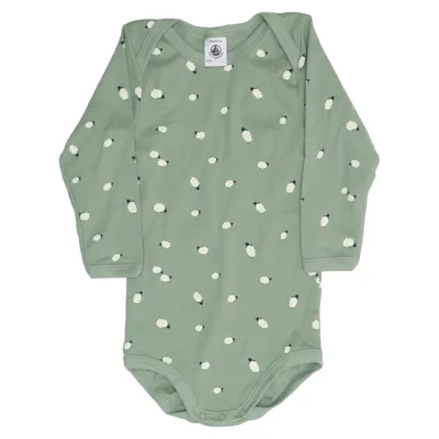 Romper (Groen) van Petit Bateau Katoen