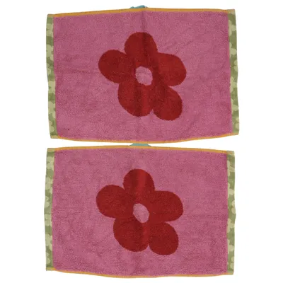 Torchon de cuisine (Rose, Rouge, Vert) de Gudrun Sjödén Coton biologique