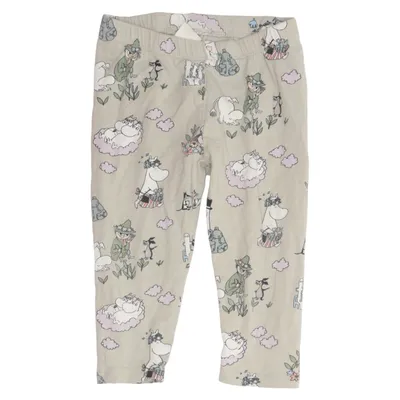 Leggings (Grijs, Meerkleurig) van Moomin by Lindex Katoen, Elastaan