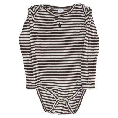 Body (Brun, Vit) från Smallstuff Bomull