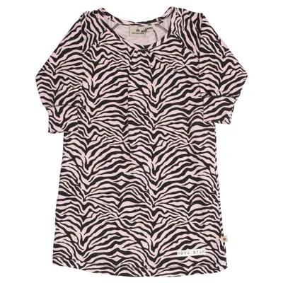 Robe (Rose, Noir) de Nova Star Coton, Élasthane
