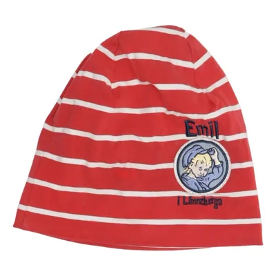 Beanie (Rood, Wit) van Emil i Lönneberga Katoen, Elastaan