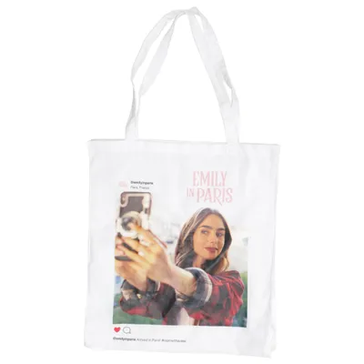 Canvas bag (White, Multicolored) from Netflix