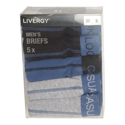Ondergoed (Zwart, Blauw, Grijs, Meerkleurig) van Livergy Katoen, Elastaan