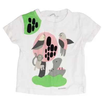 T-shirt (Vit, Flerfärgad) från Marimekko Bomull