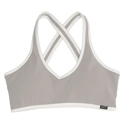 Sport-BH (Grå, Vit) från Oace Elastan, Polyester