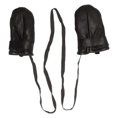 Mittens (Black) from Lindberg Polyester, Wool